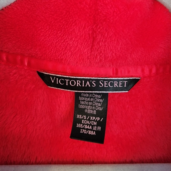 Victoria Secret Red Bath Robe XS/S - Picture 4 of 4